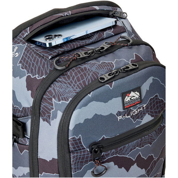 2026 Rip Curl F-Light Posse 35L Search Camo Rygsæk 16MMBA - Black / Grå